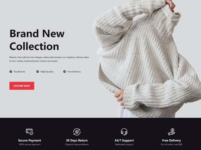 wordpress html5模板