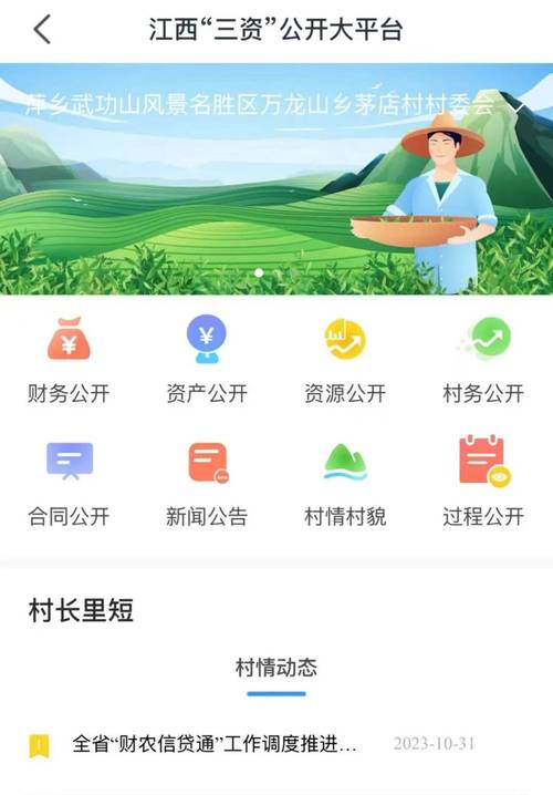 农村信息化 psd网页模板