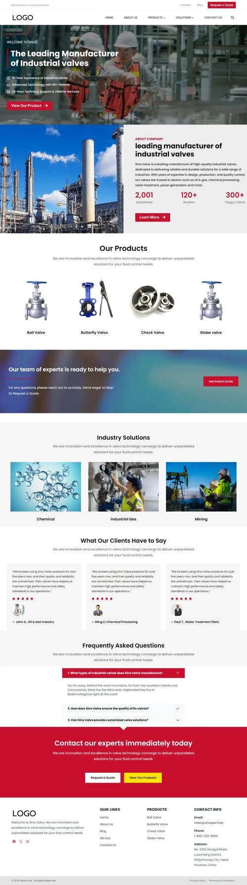 wordpress 商务模板