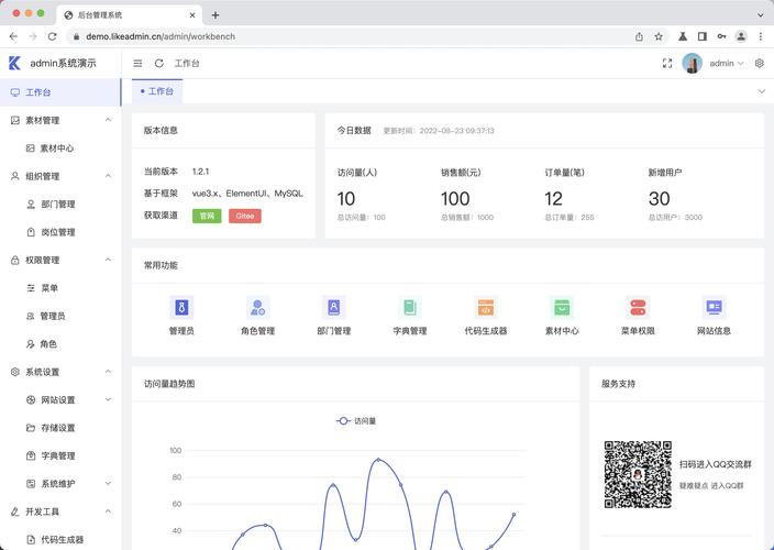 html5管理系统后台模板