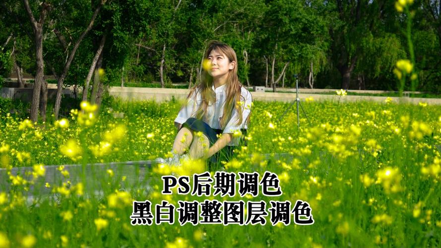 ps后期黑白调色教程