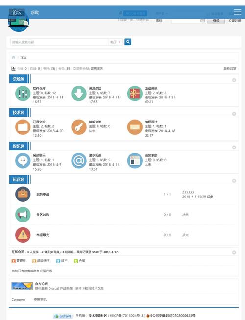 discuz 所有模板介绍