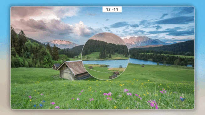 网页用js怎么做放大镜