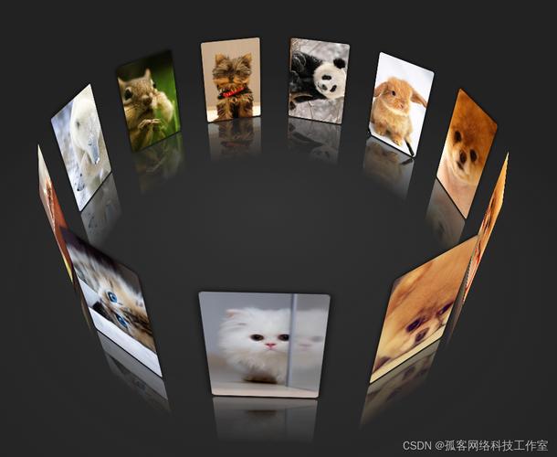 3d效果的网页特效相册