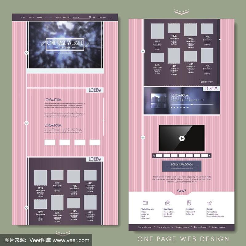 单页营销式网站模板下载